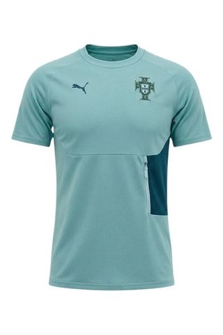 Camiseta regular fit de fútbol Federación Portuguesa de Fútbol - Azul