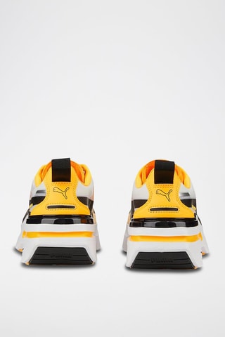 Zapatillas Kosmo Rider - Blanco, negro y amarillo