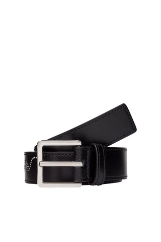 Ceinture en cuir - Noir