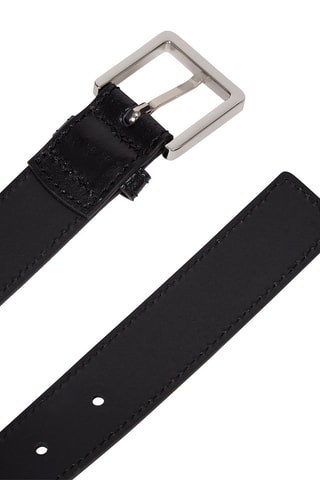 Ceinture en cuir - Noir