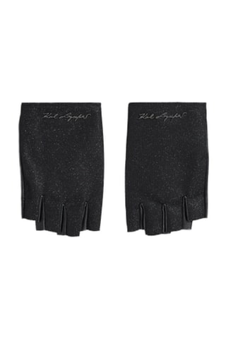 Mitaines en cuir de mouton - Noir