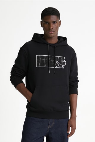Sweat à capuche - Noir