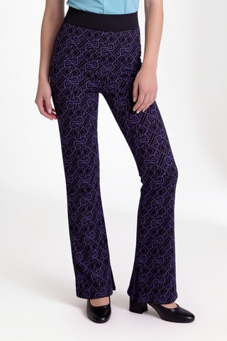 Pantalon flare - Noir