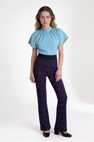 Pantalon flare - Noir