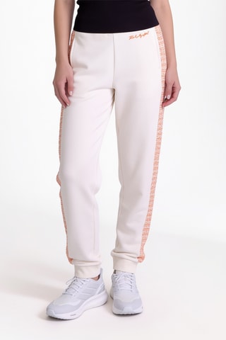 Jogging en coton biologique - Blanc