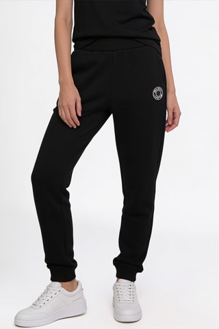 Jogging en coton biologique - Noir