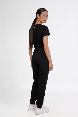 Jogging en coton biologique - Noir