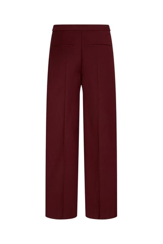 Pantalon straight - Bordeaux