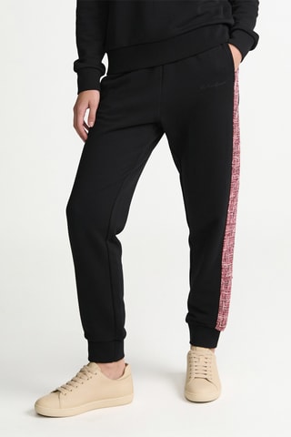 Jogging en coton biologique - Noir
