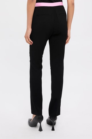 Pantalon taille haute - Noir