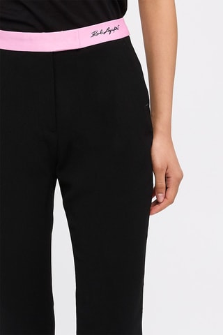 Pantalon taille haute - Noir