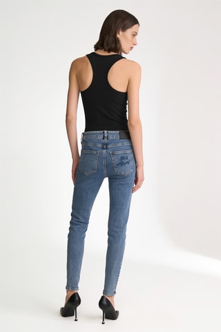 Jean skinny - Bleu cobalt