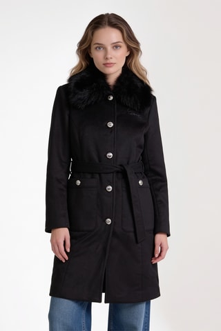 Manteau en laine - Noir