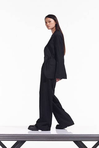 Veste en laine - Noir