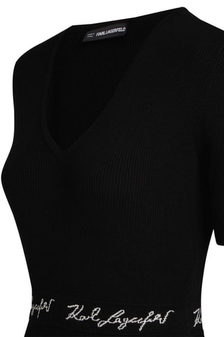 Robe midi - Noir