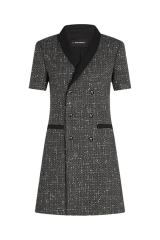 Robe droite - Gris