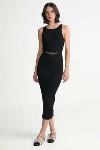 Robe fourreau - Noir