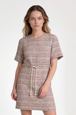 Robe droite - Beige