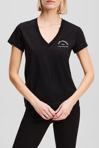 T-shirt en coton biologique - Noir