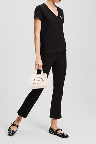 T-shirt en coton biologique - Noir