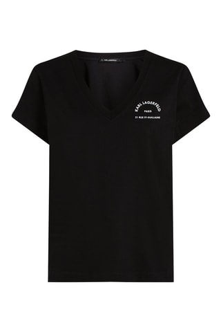T-shirt en coton biologique - Noir