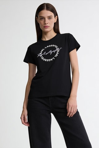 T-shirt en coton biologique - Noir