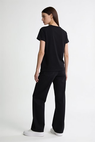 T-shirt en coton biologique - Noir