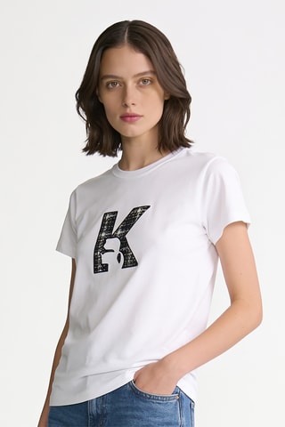 T-shirt en coton biologique - Blanc