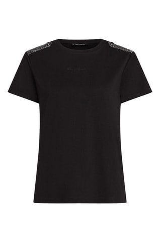 T-shirt en coton biologique - Noir