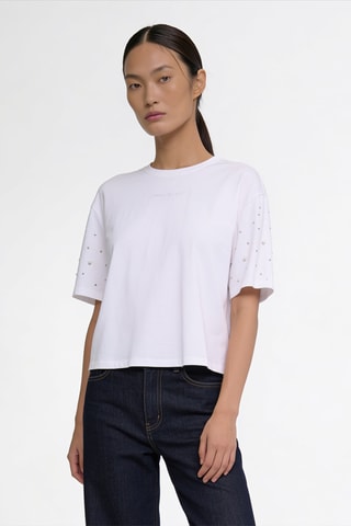 T-shirt en coton biologique - Blanc