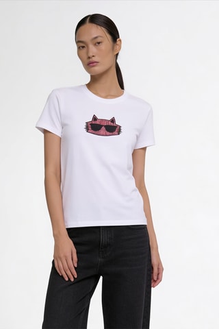 T-shirt en coton biologique - Blanc