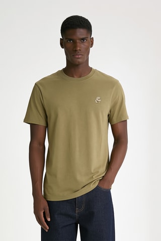 T-shirt en coton biologique - Kaki