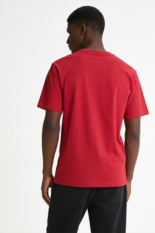 T-shirt en coton bio - Rouge