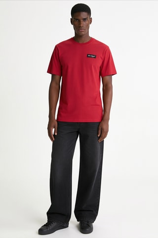 T-shirt en coton bio - Rouge