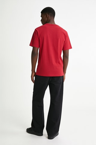 T-shirt en coton bio - Rouge