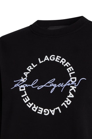 Sweat en coton biologique - Noir