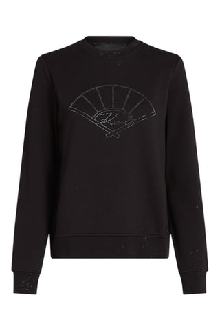 Sweat en coton biologique - Noir