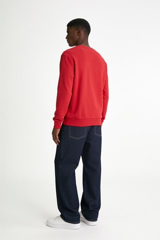 Sweat en coton biologique - Rouge