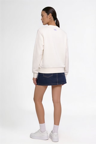 Sweat en coton biologique - Blanc