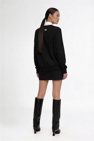 Sweat en coton biologique - Noir