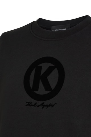 Sweat en coton biologique - Noir