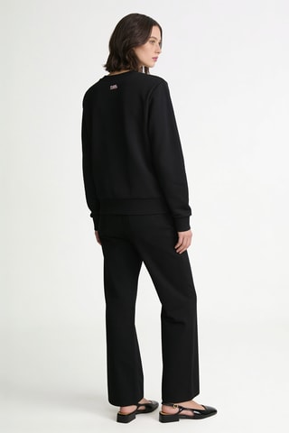 Sweat en coton biologique - Noir