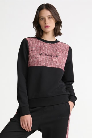Sweat en coton biologique - Noir