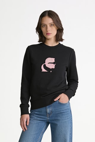 Sweat en coton bio - Noir