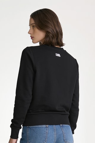 Sweat en coton bio - Noir