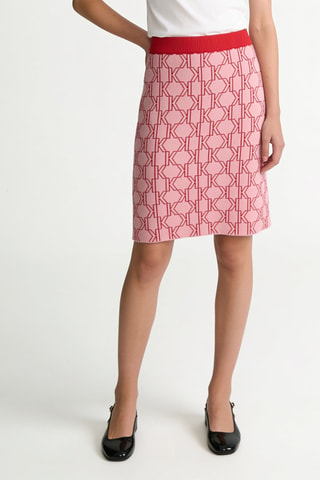 Jupe droite - Rose