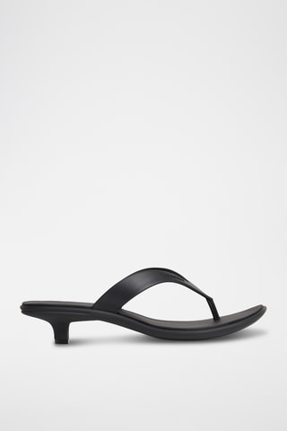 Sandales à talons - Noir