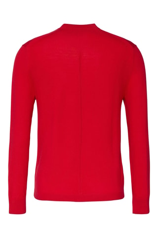 Pull en mérinos - Rouge