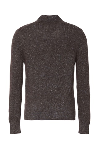 Pull en laine - Marron chiné