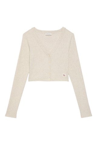 Gilet court - Gris chiné